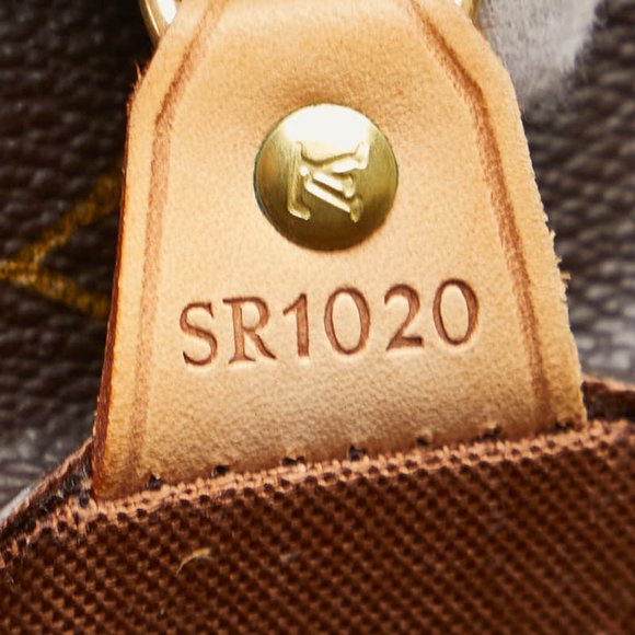 LOUIS VUITTON Authentic Brown Monogram Leather Shoulder Bag - Picture 13 of 14